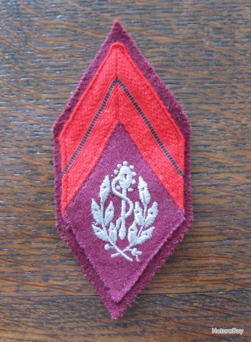 Losange tissu Losange 45 Patch modèle 1945 42° TRANSMISSIONS