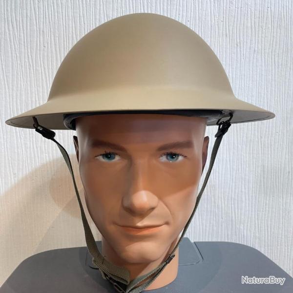 Casque Anglais Tommy MkII - Reproduction Arme Britannique WW2 Beige