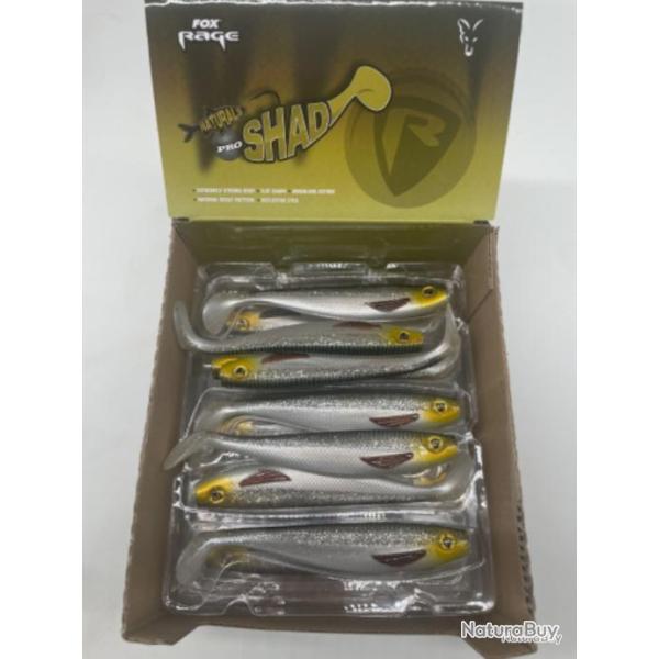 Leurre souple Pro Shad Silver Halo Fox rage 14cm
