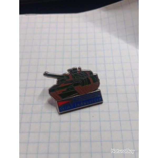 Pin's Militaire Char Giat Industries Zamac ATC ref 2233b