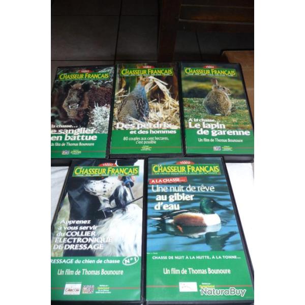 5 VHS Collection " Chasseur Fran�ais "