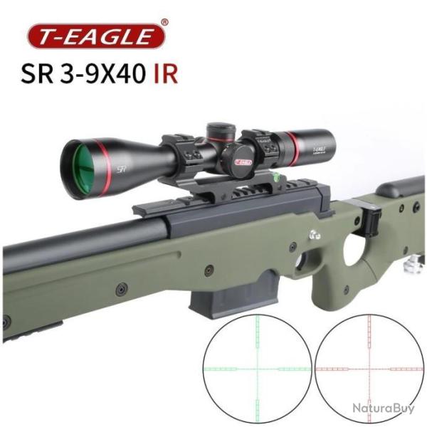 T-Eagle Lunette De Vis�e SR 3-9x40 IR Paiement en 3 ou 4 fois -