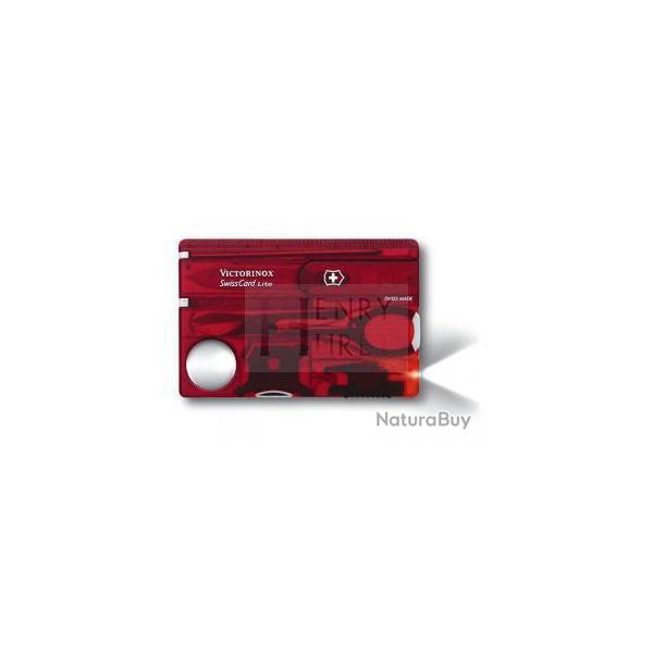 CARTE MULTI FONCTIONS ROUGE
