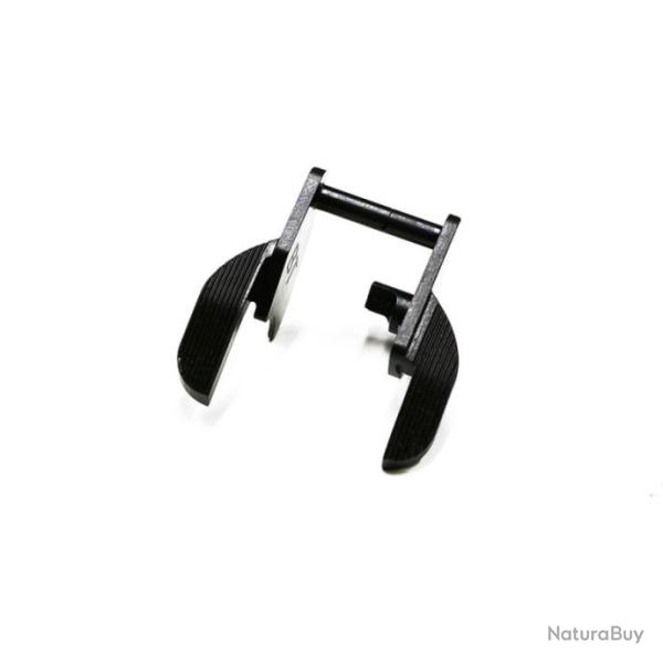 Eemann Tech - Contr�le de s�curit� solide ambidextre complet pour 1911 Noir