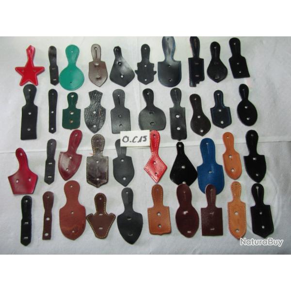 LOT DE 40 CUIRS DE PUCELLES DIVERS - OC15