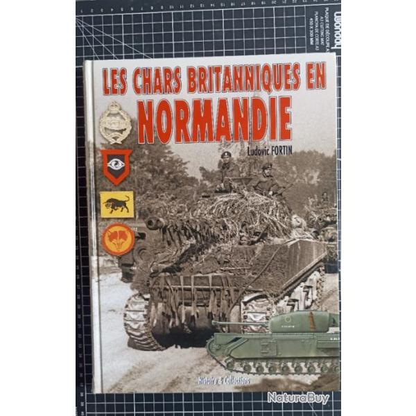 Livre "les chars britanniques en Normandie"