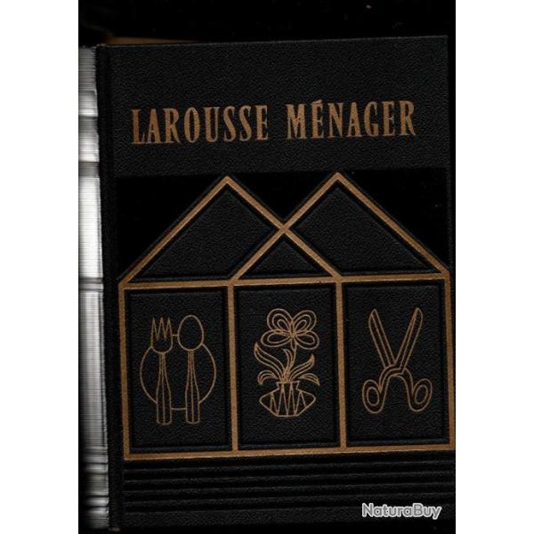 larousse m�nager jeanne chancrin et collectif,