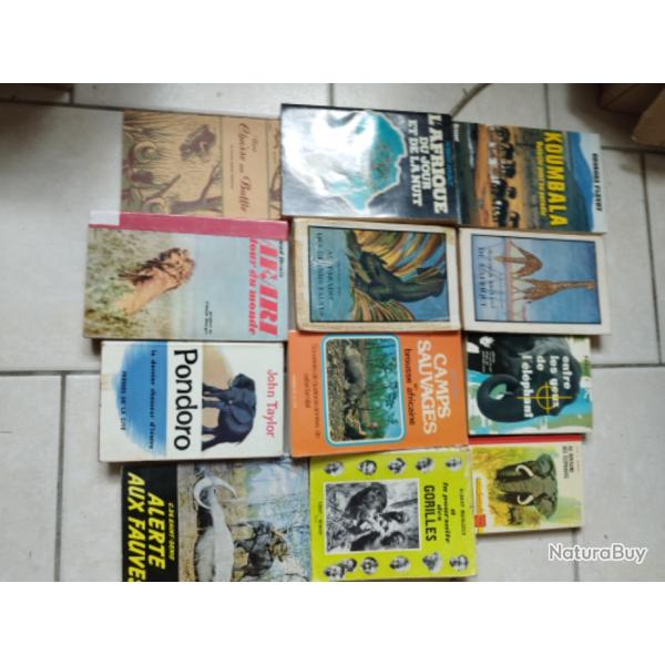 livres chasse Afrique gros gibier