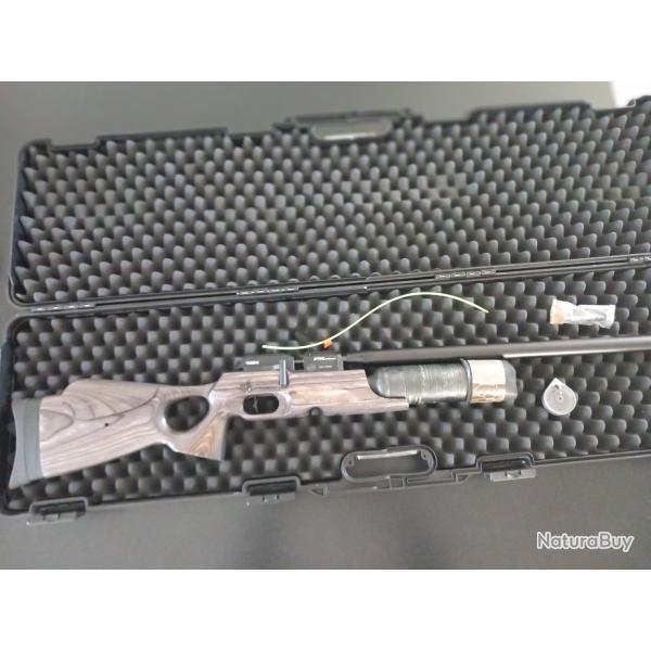 Carabine PCP FX AIRGUN CROWN laminated Grey  Wallnut  CAL 30