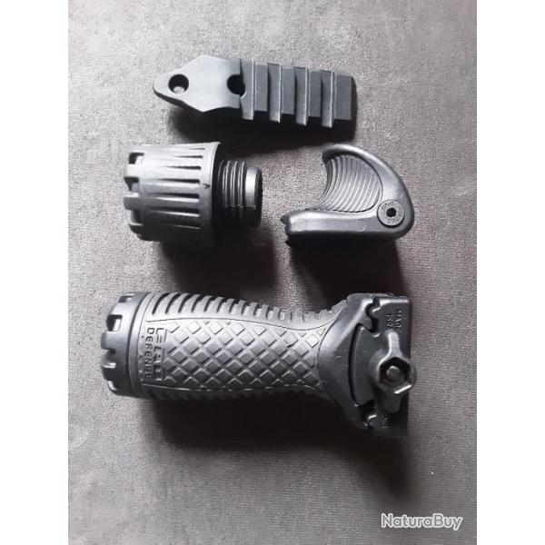 FAB DEFENSE RSG POIGN�E TACTIQUE PICATINNY + SUPPORT VTS.