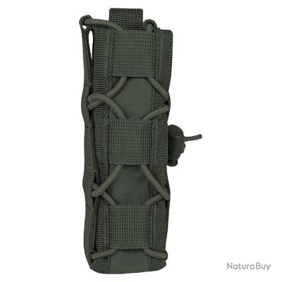 Triple OD - Porte fusil tactique Molle 9mm, pochette à chargeur ouvert