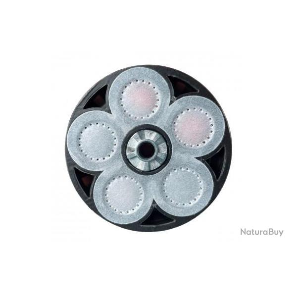 Barillet prcharg pour Revolver HDR 68 avec 2 billes caoutchoucset 3 billes poivre