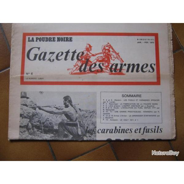 LA GAZETTE DES ARMES N4