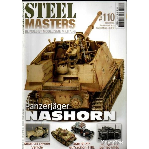 steel masters 110 tigre vu par les alli�s 1943-44, buschmaster, gw lorraine schlepper automoteur,