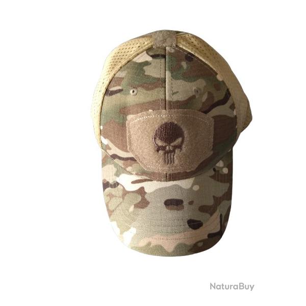 Casquette Punisher Treillis Beige 2