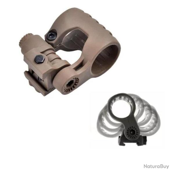 Support de lampe tactique airsoft r�glable TAN MP