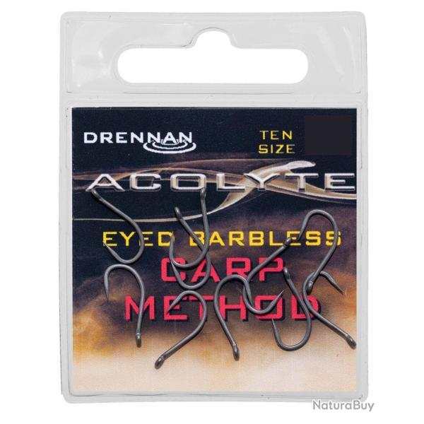 DRENNAN HAME�ON ACOLYTE CARP METHOD BARBLESS DRENNAN 12