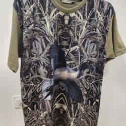 Tee Shirt Manches Courtes Camouflage Pilet LOVERGREEN