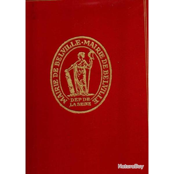 belleville mon village de cl�ment l�pidis et histoire de belleville �mmanuel jacomin