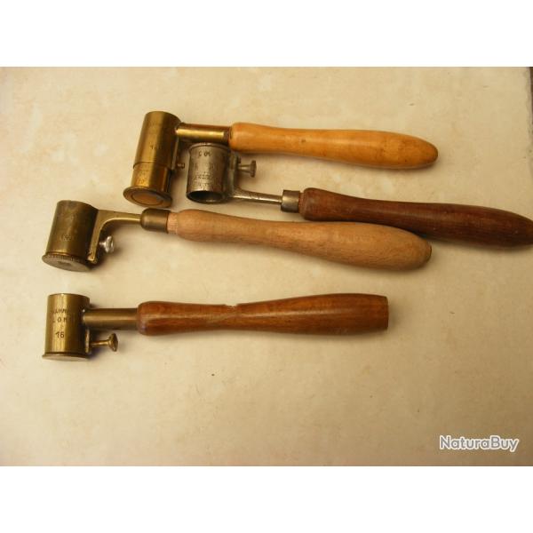 lot 4 dosettes � vis