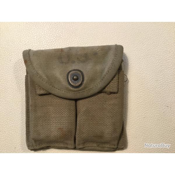 Porte chargeurs US M1 Carbine ,100% Origine ,marqu� 1943