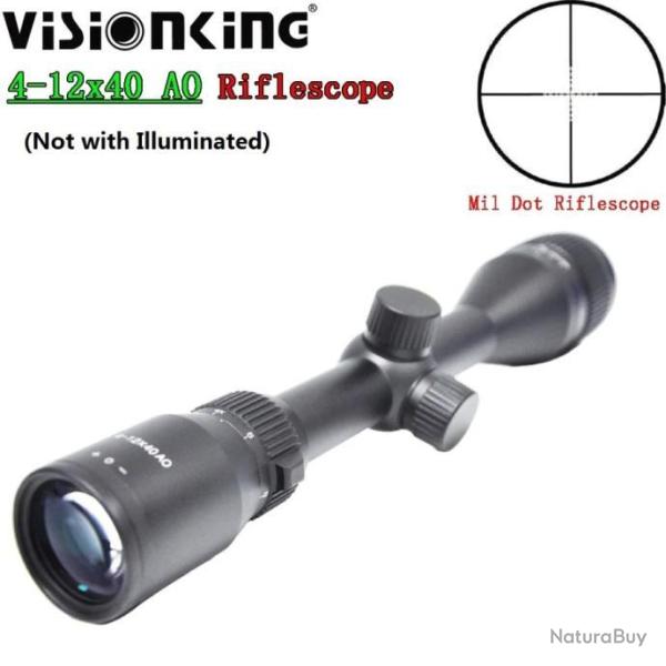 Visionking Lunette De Vis�e 4-12X40 AO Paiement en 3 ou 4 fois -