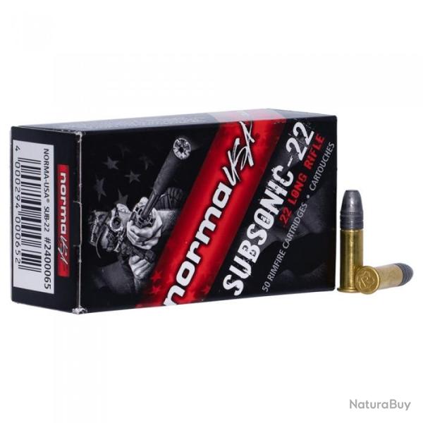 NORMA 22 Lr Subsonic (Sp�cial Silencieux)