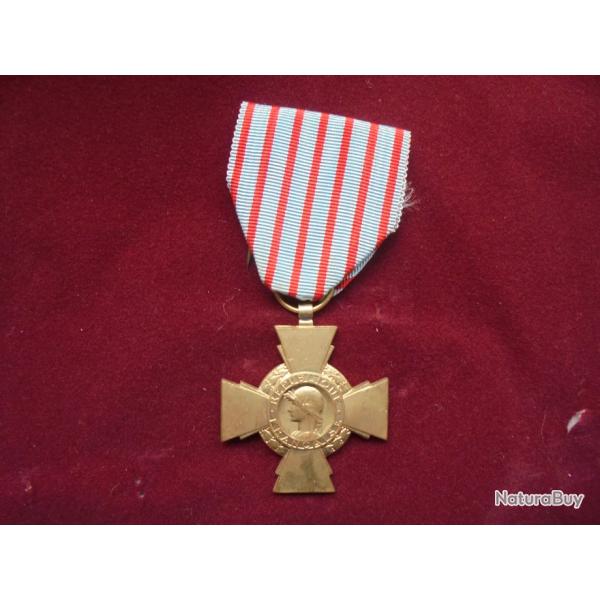 M�daille Croix du Combattant 39/45
