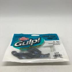 5 leurres souples nemesis prawn curl tail gulp