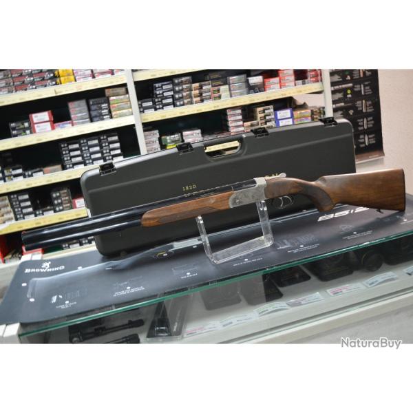 FUSIL SUPERPOSE VERNEY-CARRON SAGITTAIRE  BECASSIER CAL 12 60 CM CI/RAYE NEUF