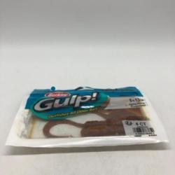 4 leurres souples jigging shrimp pumpkinseed Berkley gulp