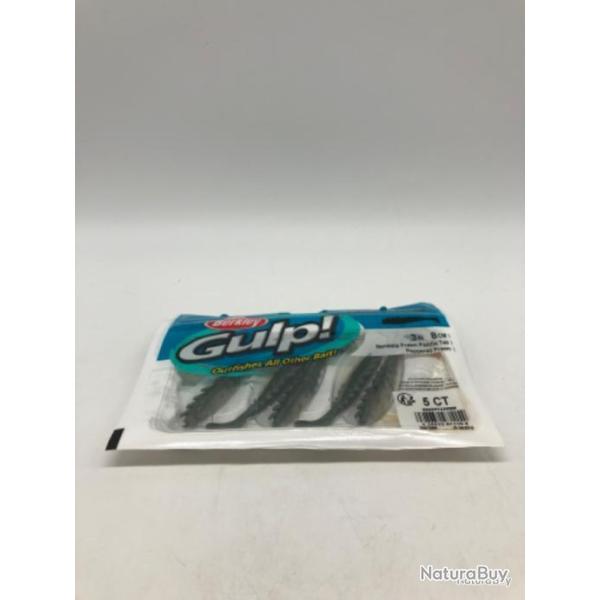 5 leurres souples nemesis prawn paddle tail Berkley gulp