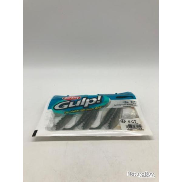 5 leurres souples nemesis prawn paddle tail Berkley gulp