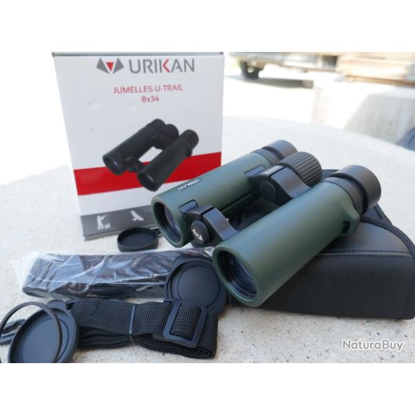 jumelle URIKAN U-TRAIL en 8x34