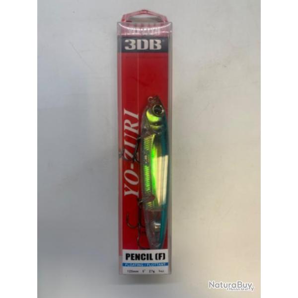 Leurre dur yo-zuri 3DB pencil (F)