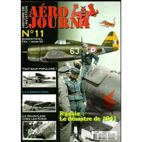 a�rojournal 11 ancienne version , l�gion azul, hs 162 volksjager,sdb chez les kiwis, russie 1941,