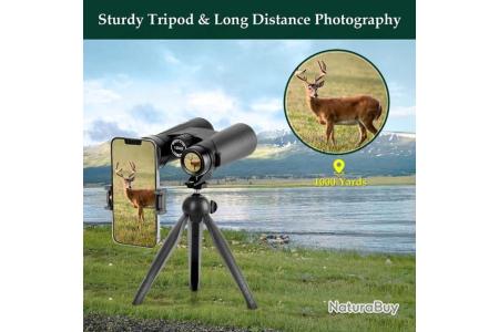 Jumelles Compactes 300x25 - Zoom Puissant 12x - Parfaites Pour La Randonnée, Chasse Et Observations En Plein Air - 9