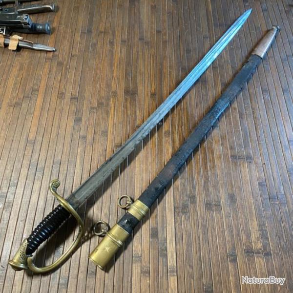 SABRE D'ADJUDANT FRAN�AIS MOD�LE 1845