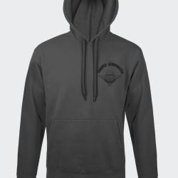 Sweat Recto Verso Troupes A&eacute;roport&eacute;es Gris fonc&eacute; Gris