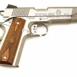 Pistolet type 1911 springfield armory loaded calibre 45 acp