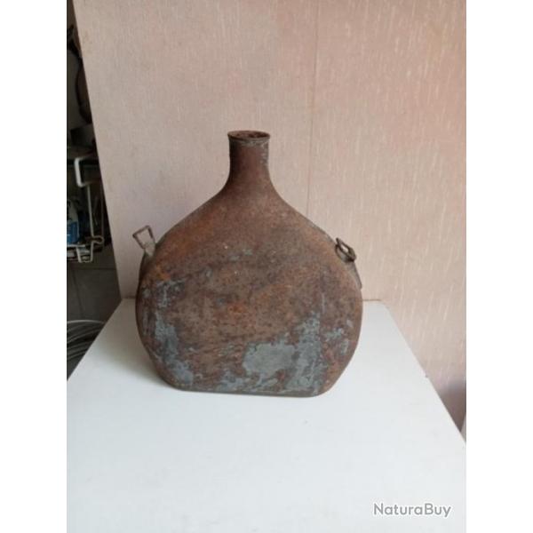 gourde militaire fran�aise de la 2 eme guerre mondiale