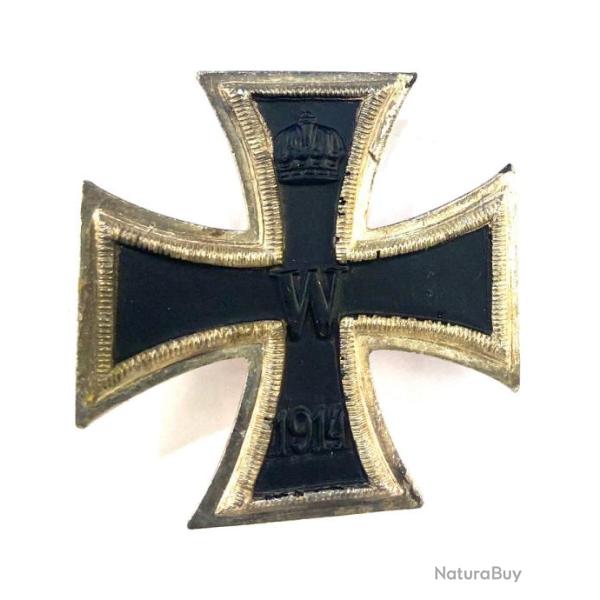 Insigne Croix de Fer Allemande 1�re Classe 1914 : ( Reproduction ) 1�re Guerre Mondiale