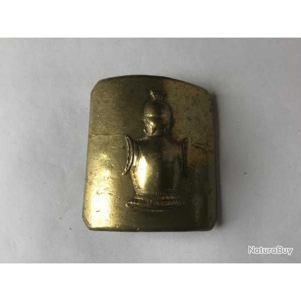 VENDU PAR LE-CUIRASSIER BOUCLE CEINTURON  G�NIE 1862  II EMPIRE  70X 65 MM