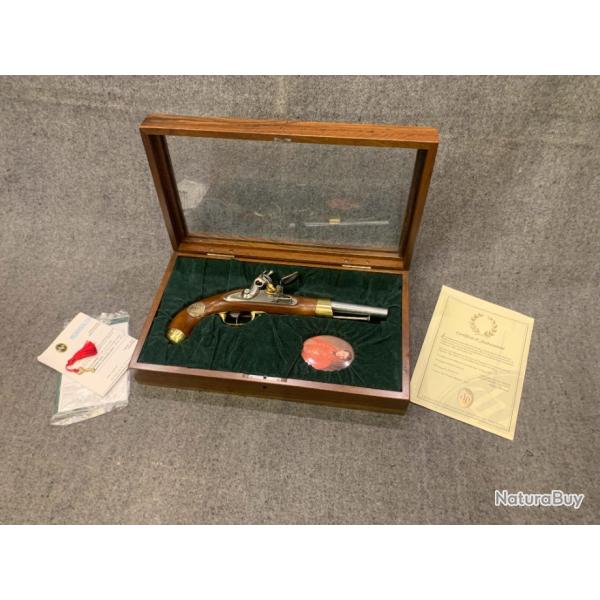 Pistolet � silex An XIII comm�moratif Pedersoli s�rie limit�e