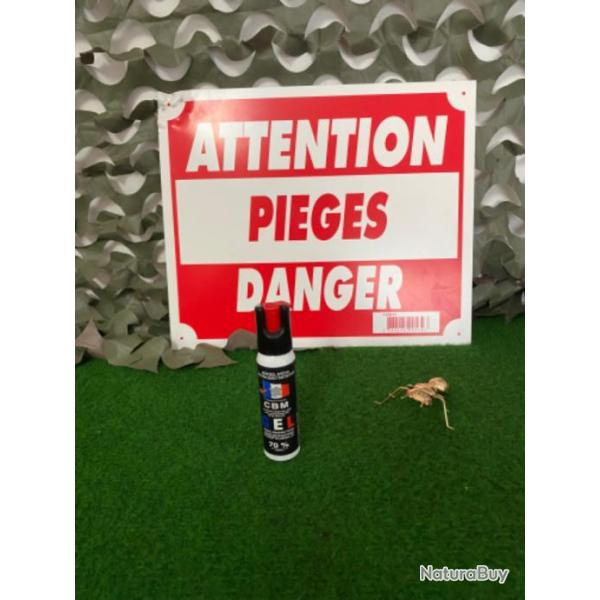 Bombe gel lacrymog�ne pour la d�fense