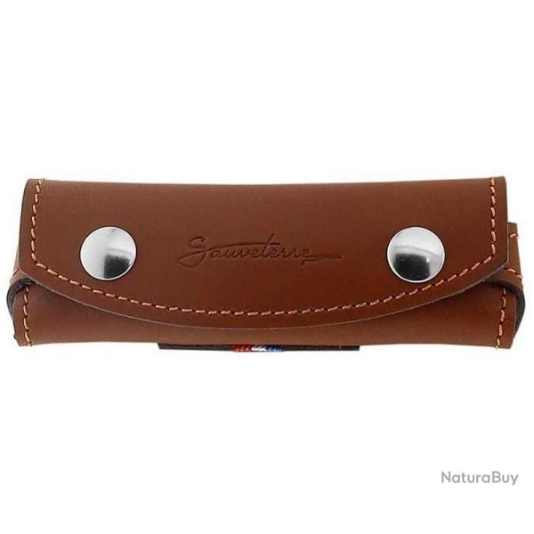 �tui cuir p�rou "Sauveterre" horizontal 11 cm [Max Capdebarthes]