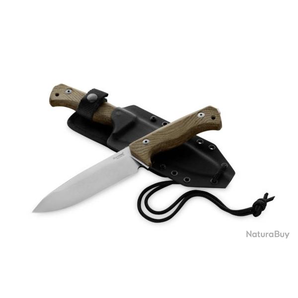 Lionsteel T6 3V CVG Green Canvas / Stonewash Blade