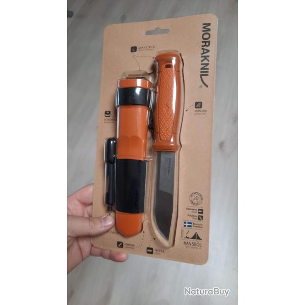 Morakniv 13913 Kansbol Orange Survival Kit