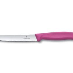 Victorinox 6.7836.L115 Couteaux de table Rose Fushia 2 PCS