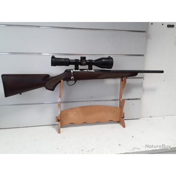 10716B CARABINE TIKKA T1X HUNTER BOIS CAL 22LR + LUNETTE MICRODOT 3-12X56 NEUF SOLDE